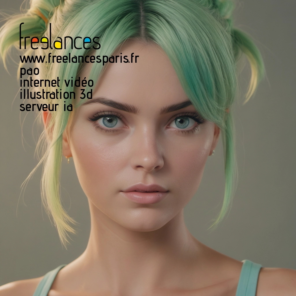 Pao mise en page internet vidéo illustration 3d serveur IA générative AI freelance paris studio de création magazines 8l8bgzd0